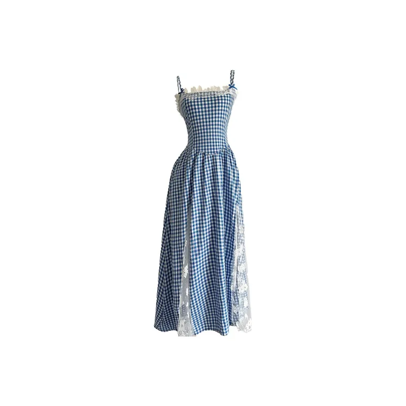 Aghr Slip Dress Women's Sky Blue-0
