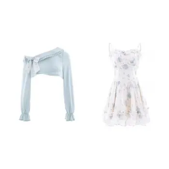 LSVE Two Piece Skirt Sets Women's