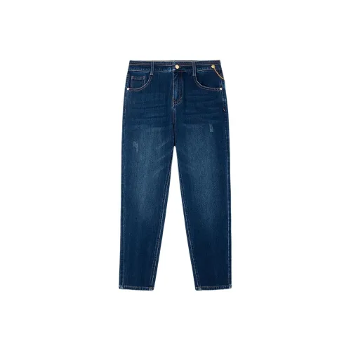 XII BASKET Jeans Women's Aqua Blue