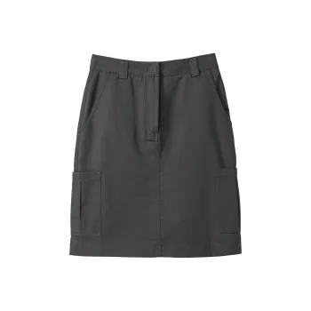 Fstudio Casual Short Skirts Women's Dark Gray