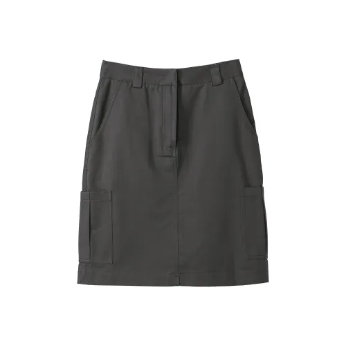 Fstudio Casual Short Skirts Women's Dark Gray