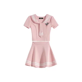 AHDO Two Piece Skirt Sets Women's