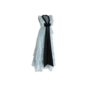 AFGGD Sleeveless Dress Women's Blue