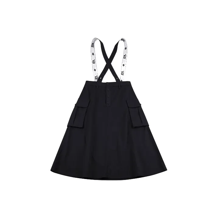 Dickies Casual Long Skirt Women's Black-0