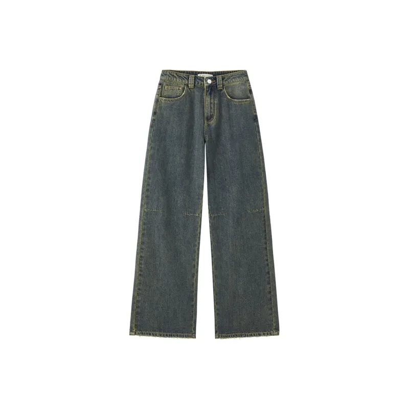 UNIQLO Jeans Women's 63 Vintage Denim Blue-0