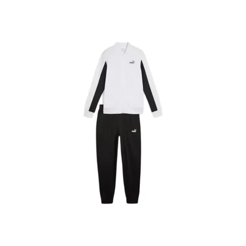 PUMA Casual Suit Women's Set White+Black