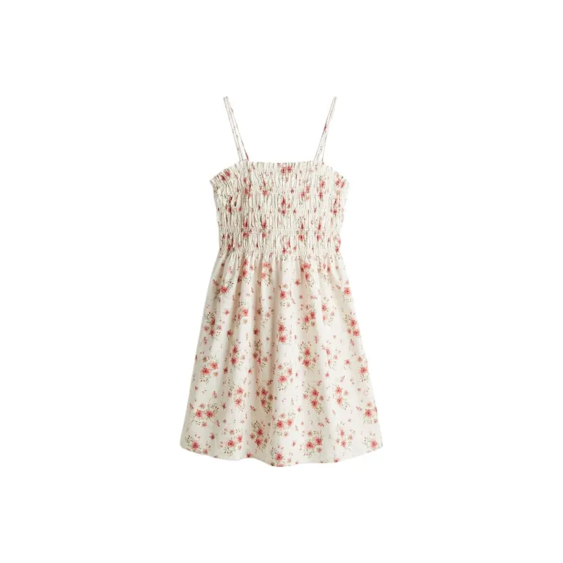 H&M Slip Dress Women's White/Floral-0