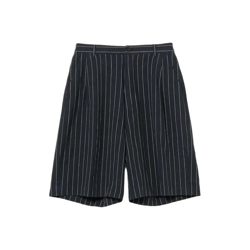 Beams Casual Shorts Women's Marine Blue-0