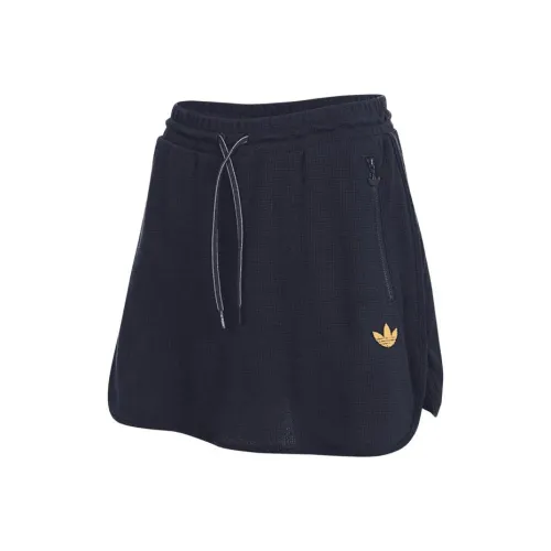 Adidas Originals SS24 Casual Short Skirts Women's Marine Blue