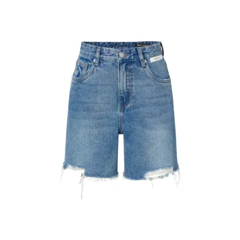 MO&CO Denim Shorts Women's Denim Blue