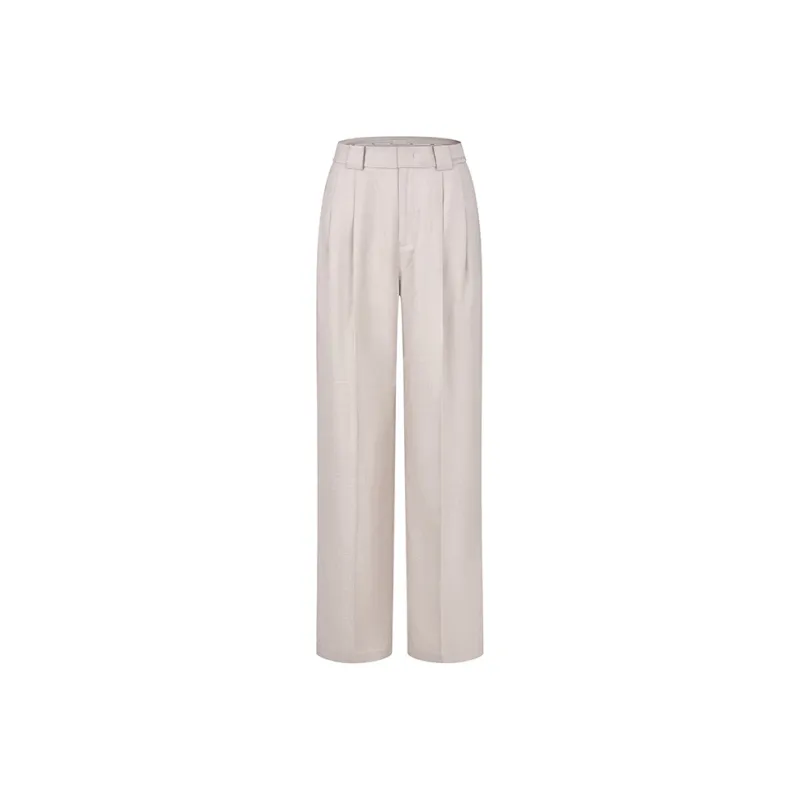 RARE Suit Trouser Women's Gray Pink-0