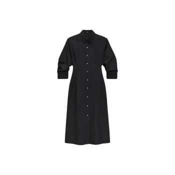 THEORY Long Sleeved Dresses Women's Black
