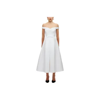Self portrait SS22 Evening Dress Women's White