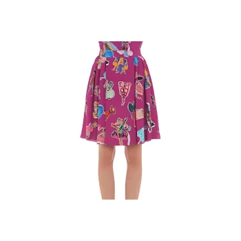 MOSCHINO Casual Short Skirts Women's Purple