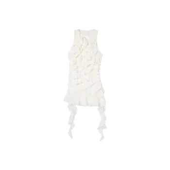 FLIM Sleeveless Dress Women's White