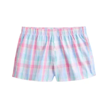 Hollister Casual Shorts Women's Pink Plaid