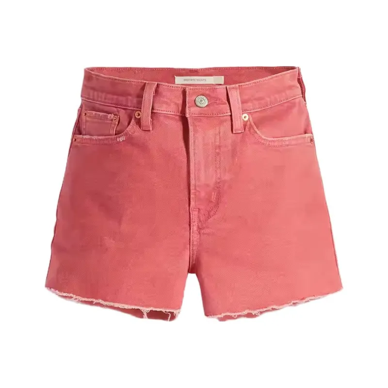 Levis Denim Shorts Women's Pink-0