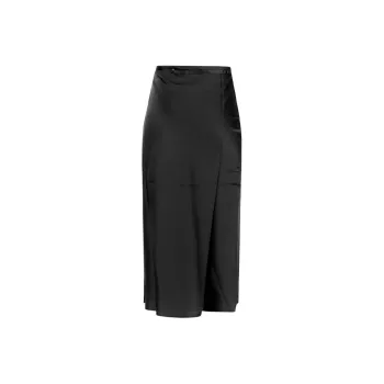 Jacquemus Logo Plaque Midi Skirt