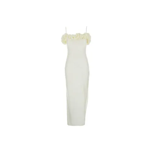 COPERNI Ruffled Side Slit Maxi Dress