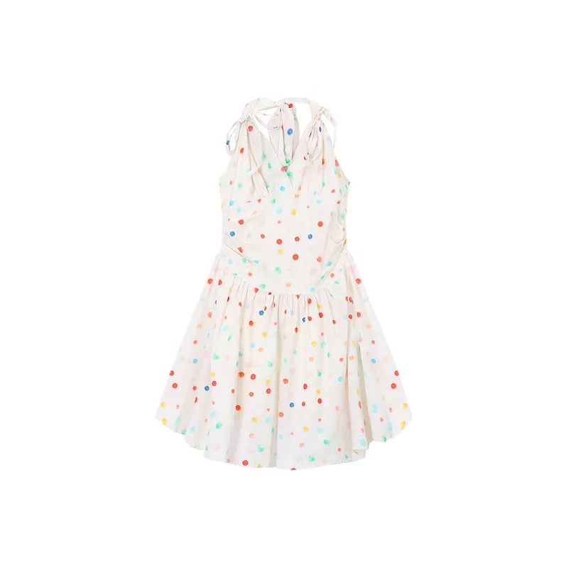 PAIN OR PLEASURE Slip Dresses Women's Apricot-0