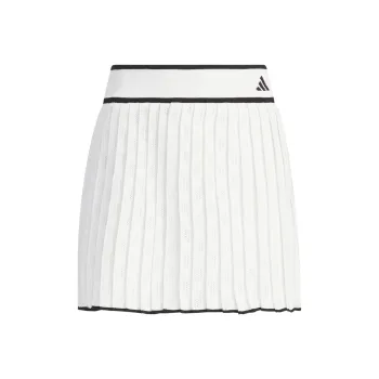 Adidas Primeknit Pleated Skirt Casual Short Skirts Women's White