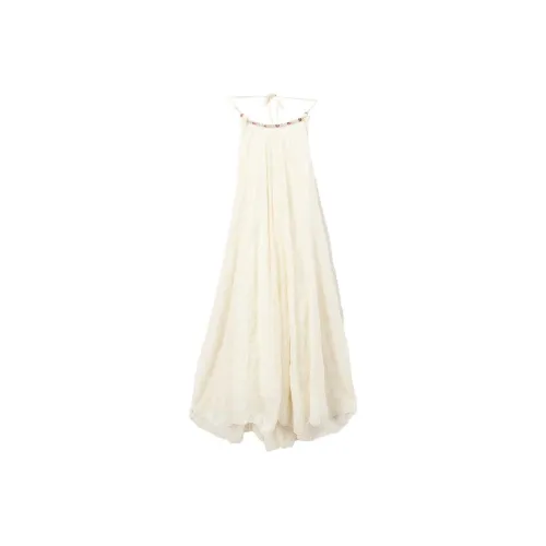PAIN OR PLEASURE Slip Dresses Women's Apricot