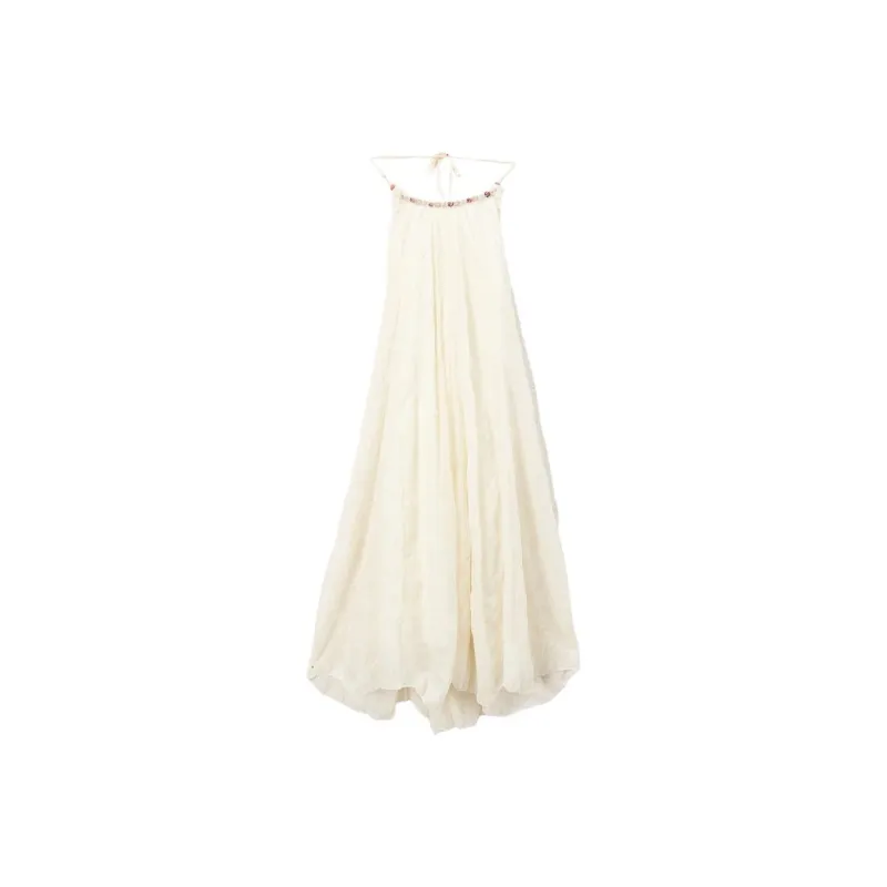PAIN OR PLEASURE Slip Dresses Women's Apricot-0