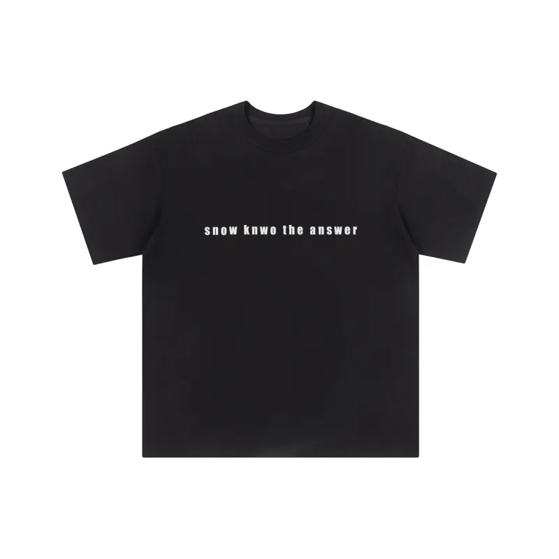 Snow Know The Answer SKTA T Shirt Unisex-1