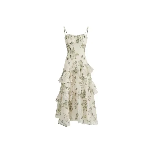 KYKW Slip Dresses Women's White