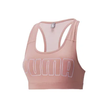 PUMA GRAPHICS Mid Impact 4Keeps Graphic Sport Bra Sports Underwear Women's Pink