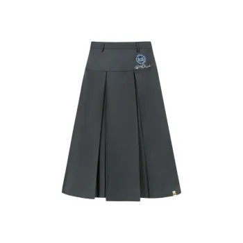 B.Duck Casual Long Skirts Women's Dark Gray