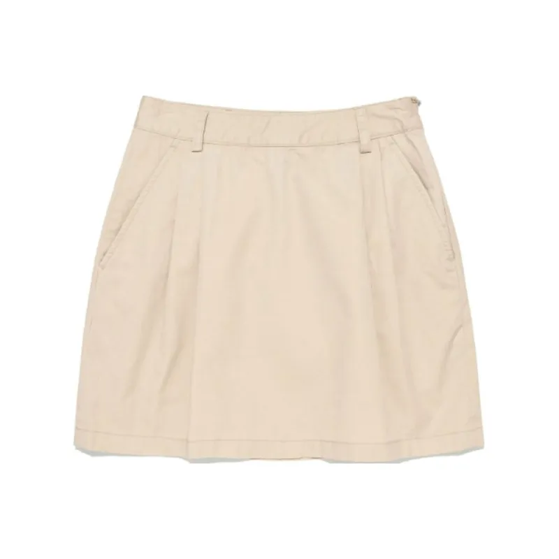 Lee Casual Short Skirts Women's Beige-0