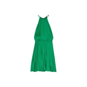 Maje Plissé Mini Dress