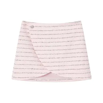 Ouyang Casual Short Skirts Women's Soft Peach Pink