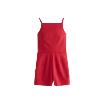 Abercrombie＆Fitch Jumpsuit Women's Fire Red