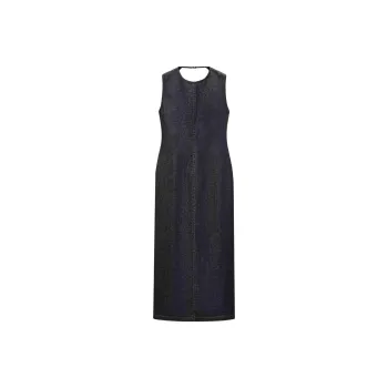 ZARA ZW Series Slip Dress Women's Blue
