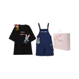 Shopping Bag (Black T-Shirt+Overalls)