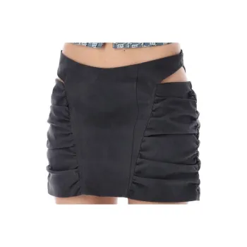 Misbhv Ruched Cut out Mini Skirt