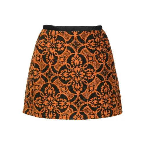 Marine Serre Oriental Towels A-line Miniskirt