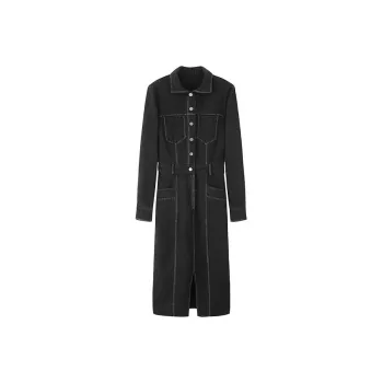 NINE WEST Long Sleeved Dresses Women's Black