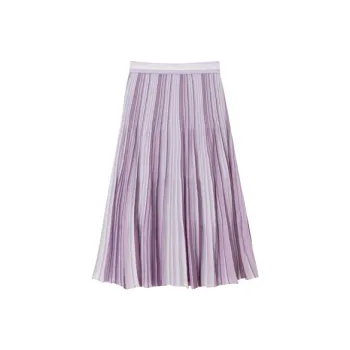 OVV Casual Short Skirts Women's Light Purple Trim A1