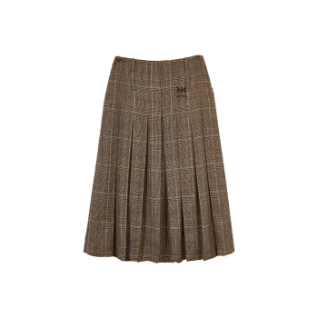 MLMR Casual Long Skirts Women's Chocolate Brown
