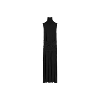 TOTEME Draped Midi Dress