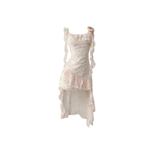 Nooidea Official Slip Dress Women's Pink