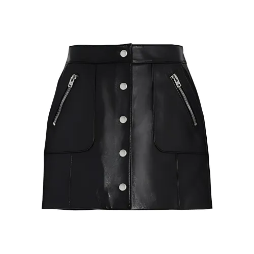COACH Casual Short Skirts Women's Black