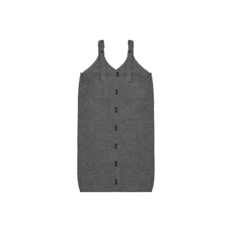MTHE Slip Dresses Women's Gray-0