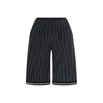 WITH JEAN King Jorts Casual Shorts Women's Black