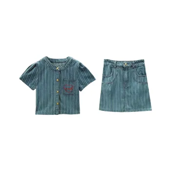 OZVO Skirt Set Women's Light Blue