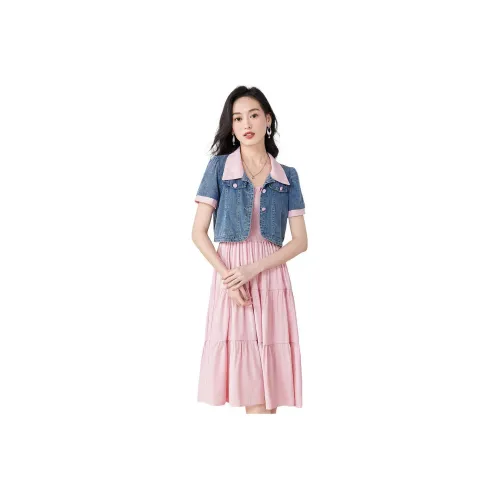 Mokana Casual Suit Women's Pink