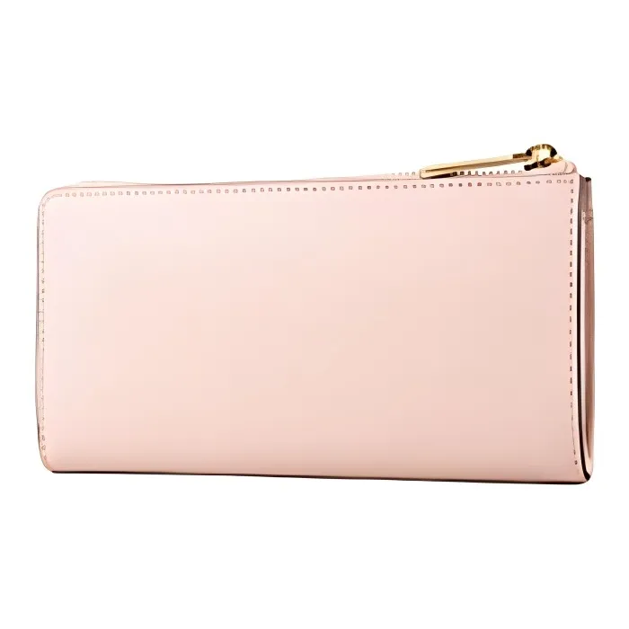 MICHAEL KORS Jet Set Travel Saffiano Leather Wallet Tubas Women's Blush Pink-2
